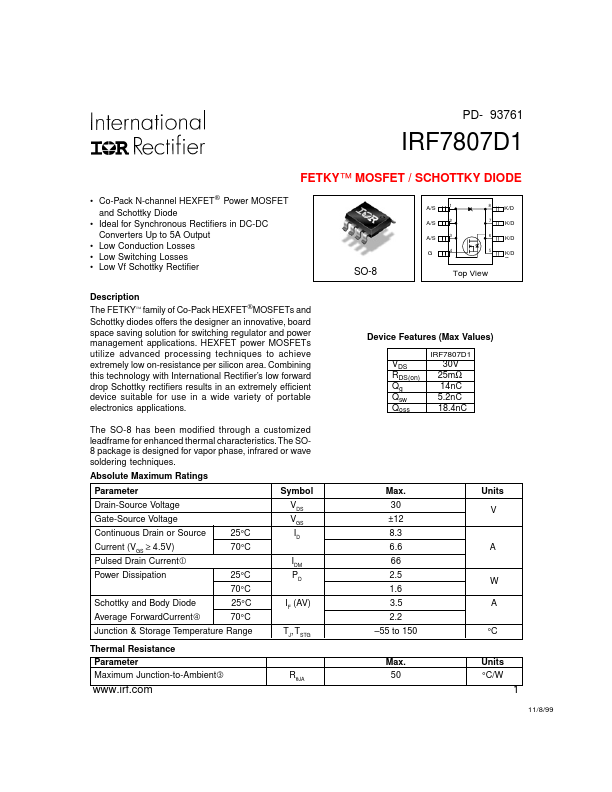 IRF7807D1