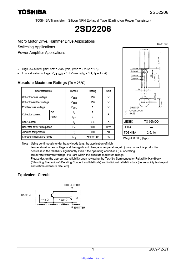 2SD2206