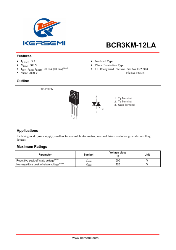 BCR3KM-12LA