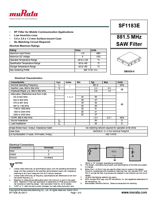 SF1183E