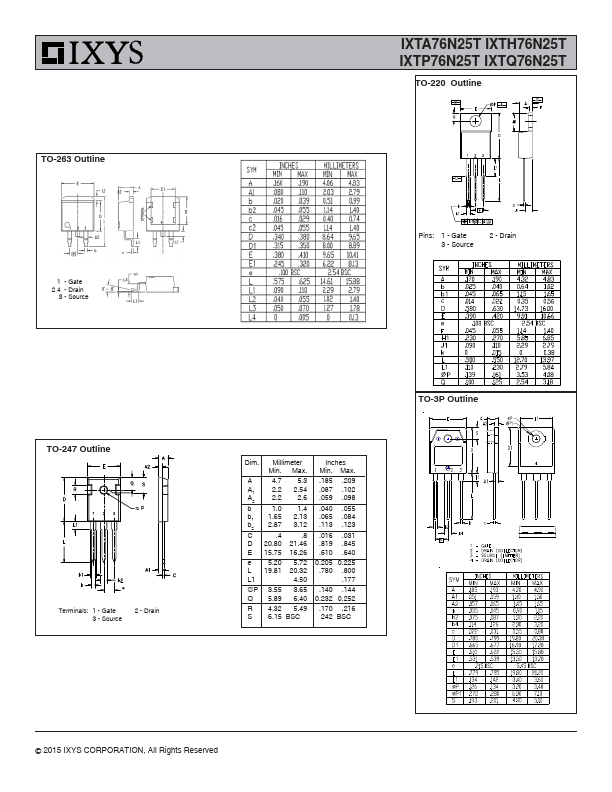 IXTP76N25T