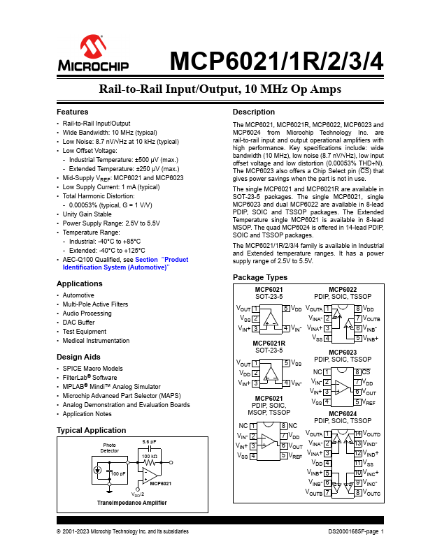 MCP6021