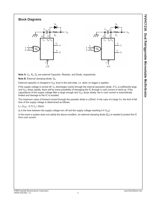 74VHC123A