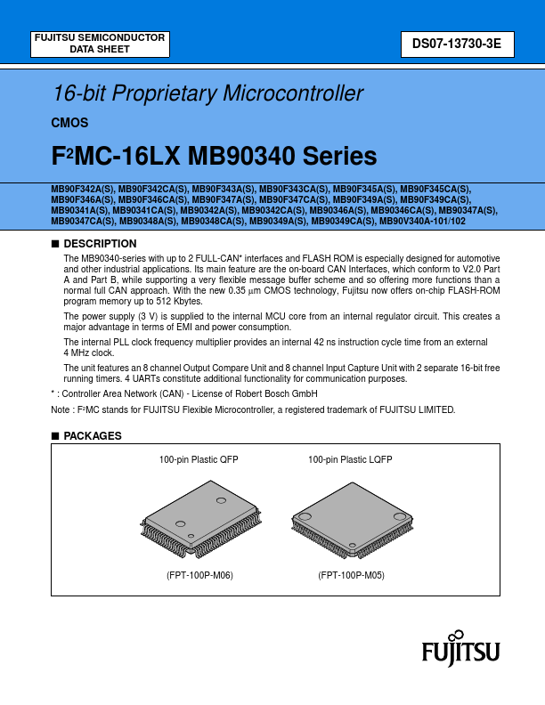 MB90F343CAS