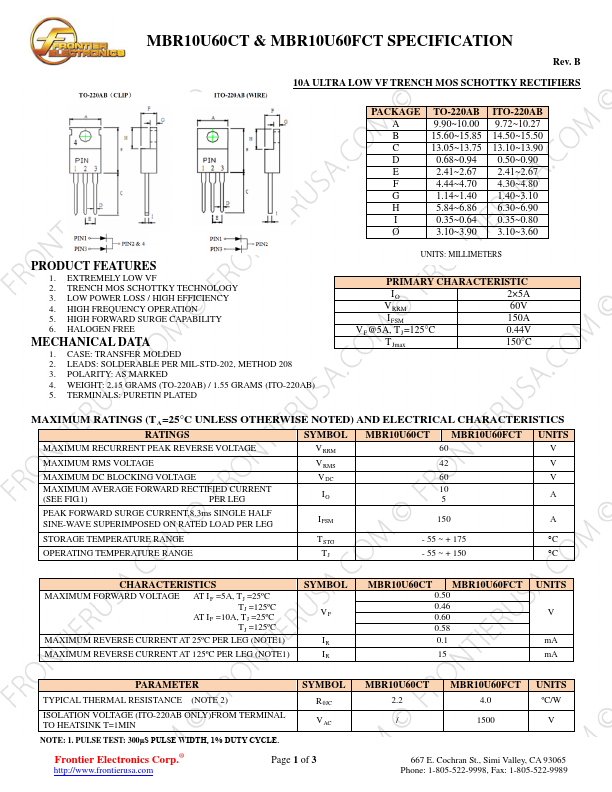 MBR10U60CT