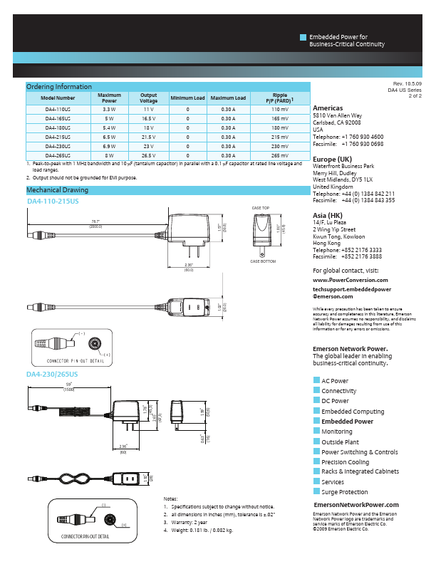 DA4-180US