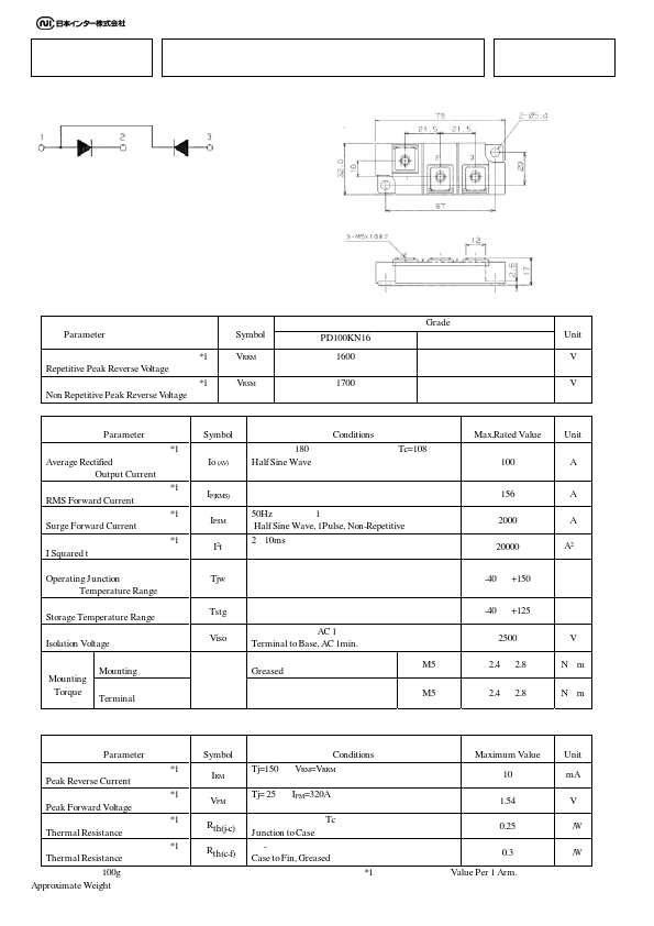 PD100KN16