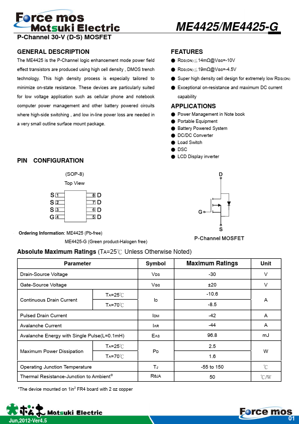 ME4425-G