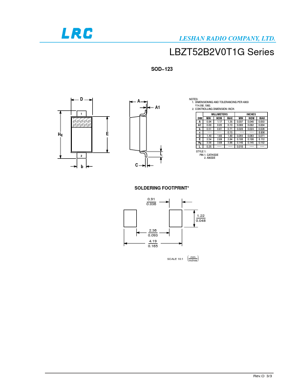 LBZT52B5V1T1G