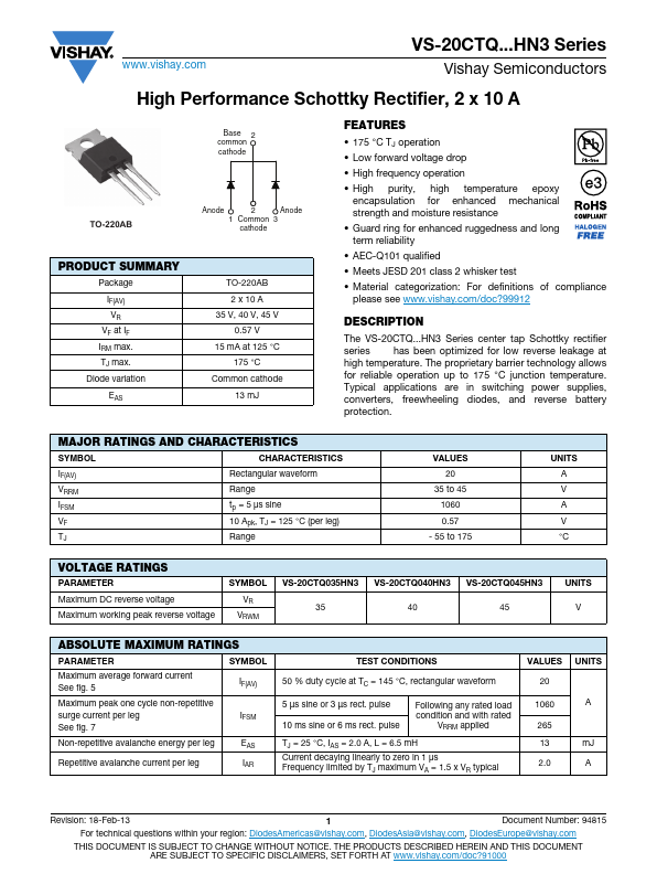 VS-20CTQ045HN3