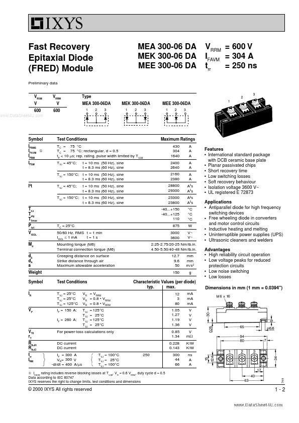 MEK300-06DA