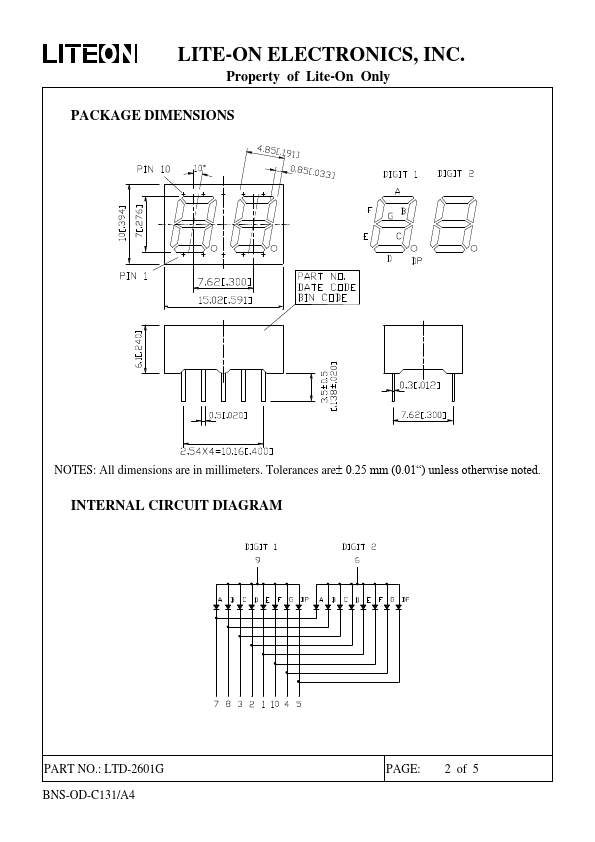 LTD-2601G