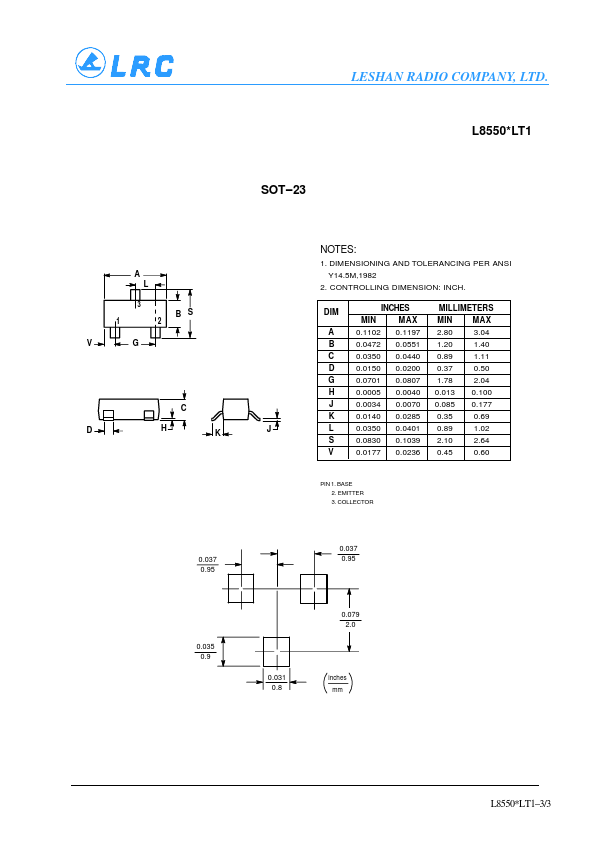 L8550PLT1