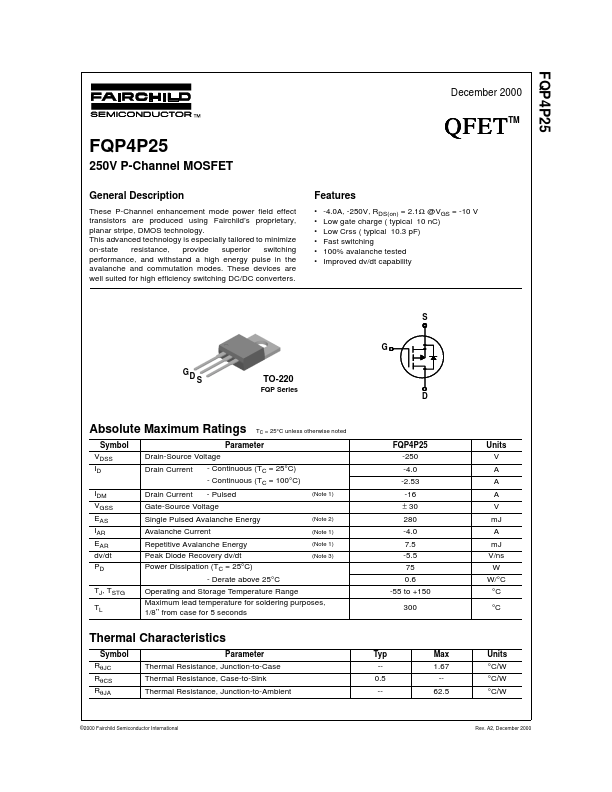 FQP4P25