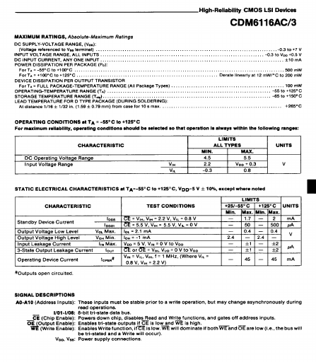 CDM6116AC