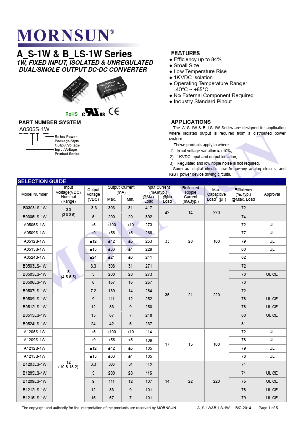 A2409S-1W