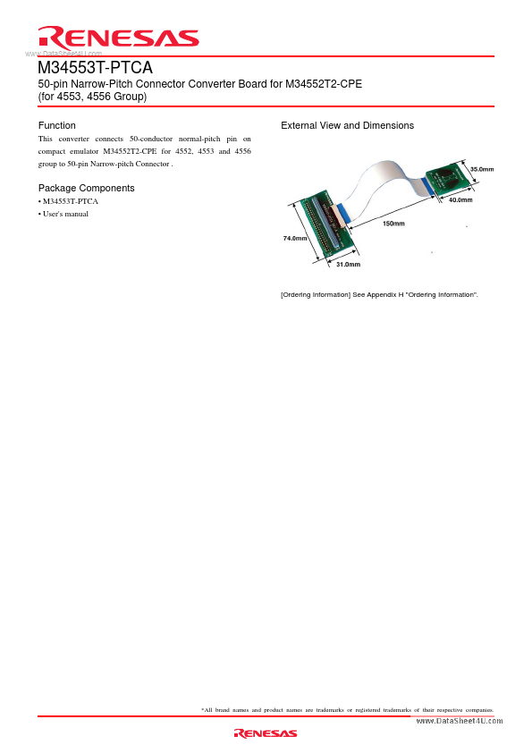 M34553T-PTCA