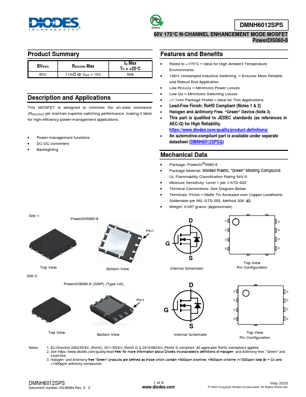 DMNH6012SPS