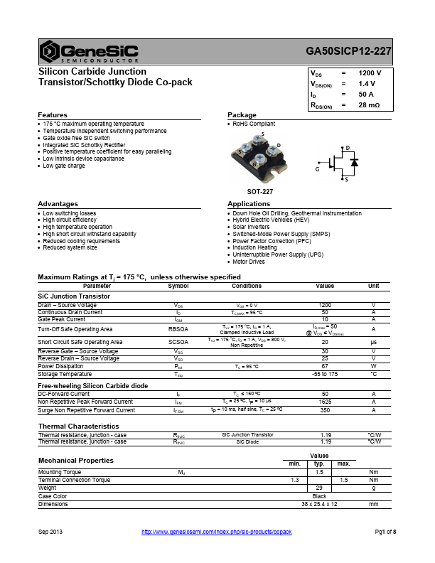 GA50SICP12-227