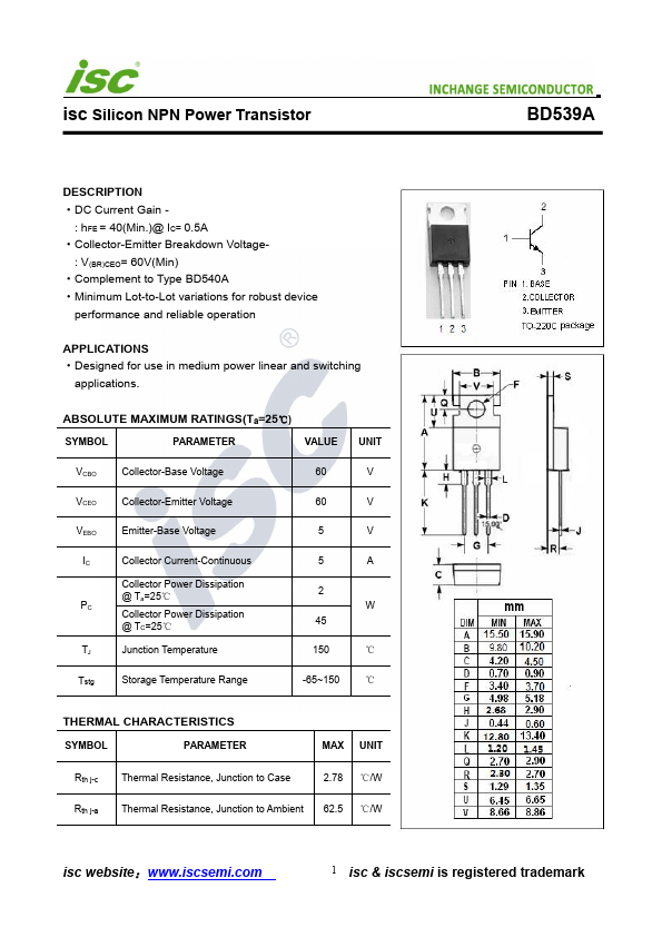 BD539A