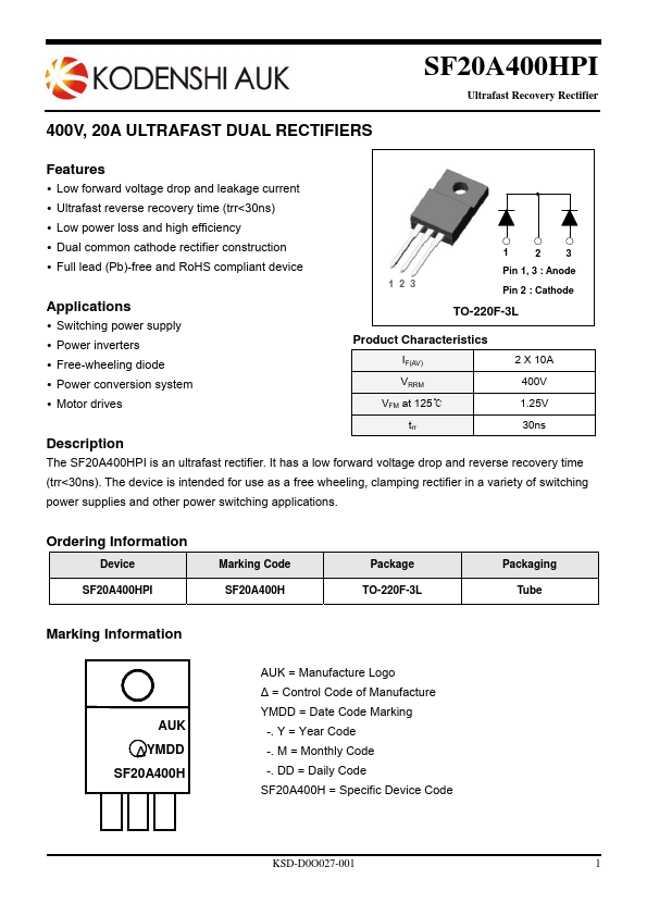 SF20A400HPI