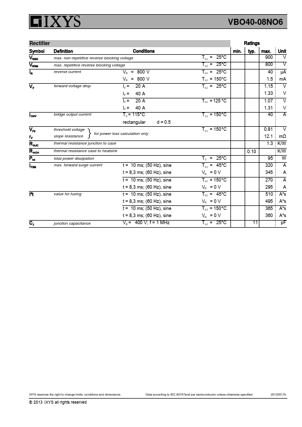 VBO40-08NO6