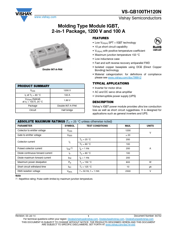 VS-GB100TH120N