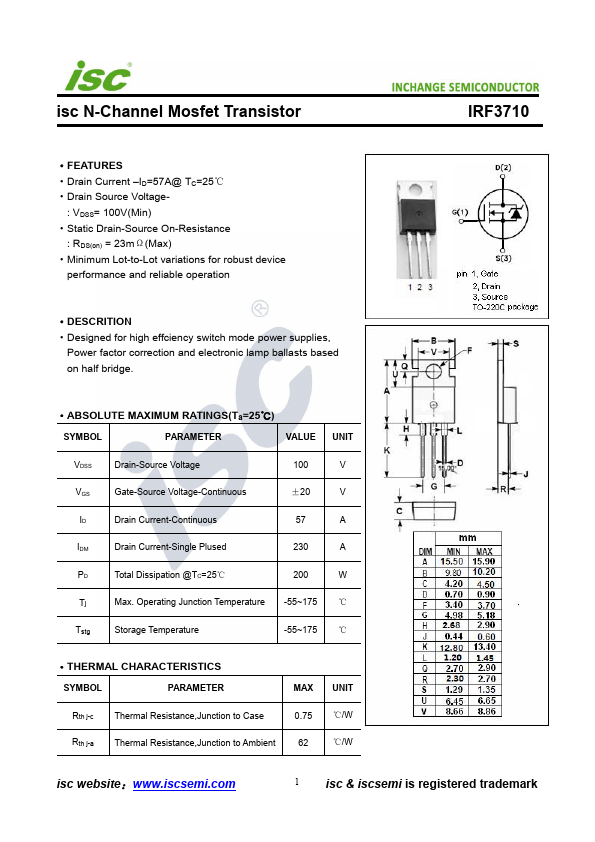 IRF3710