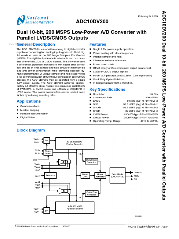 ADC10DV200