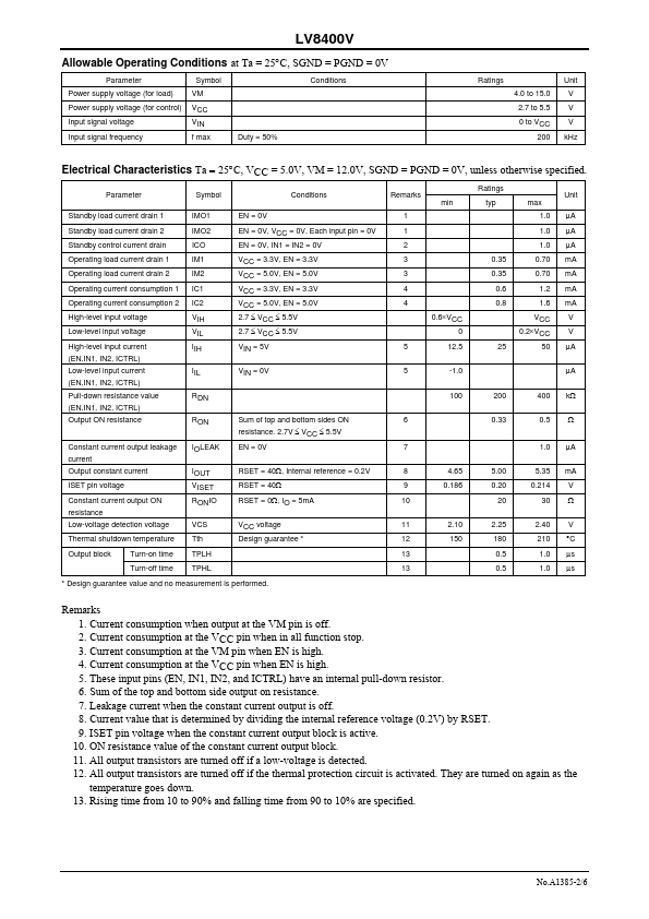 LV8400V