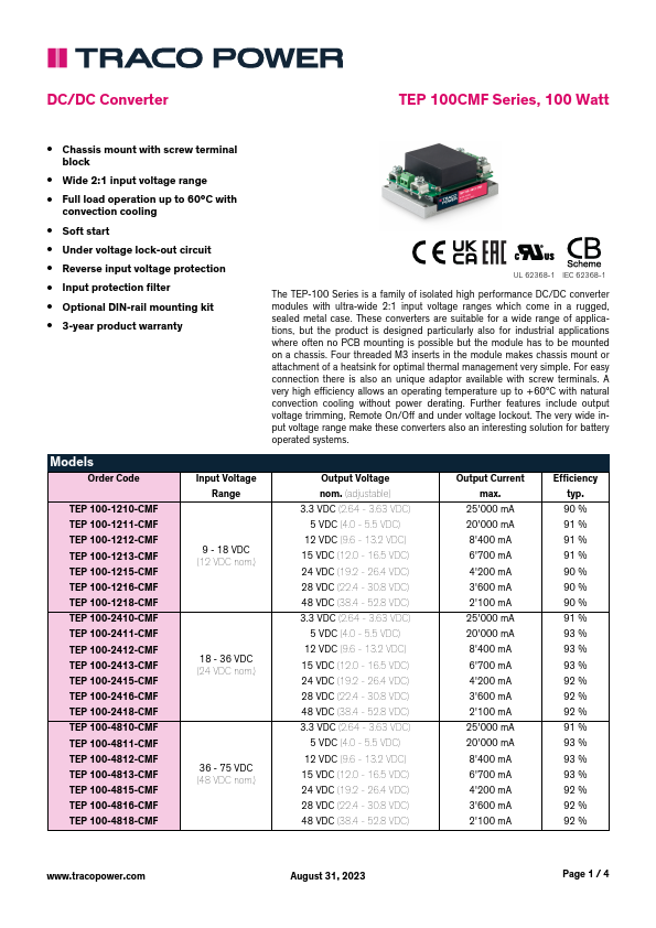 TEP100-1213-CMF