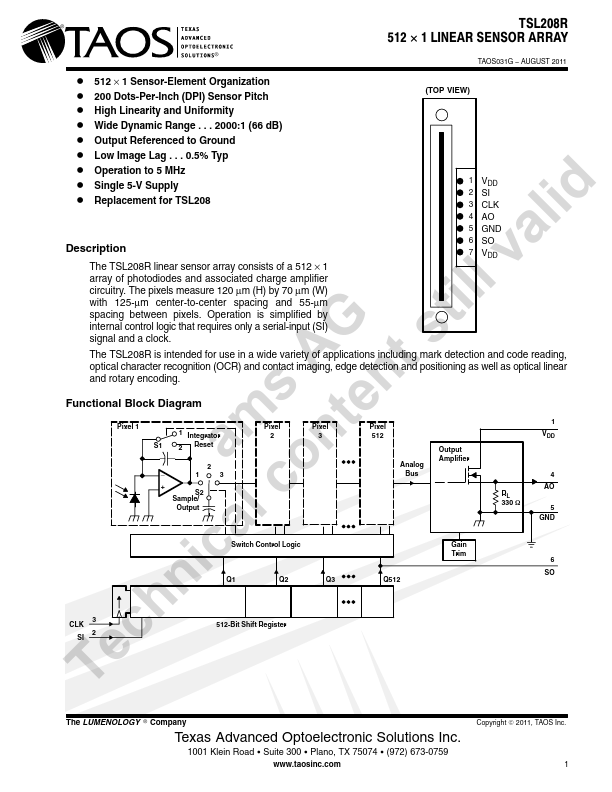 TSL208R