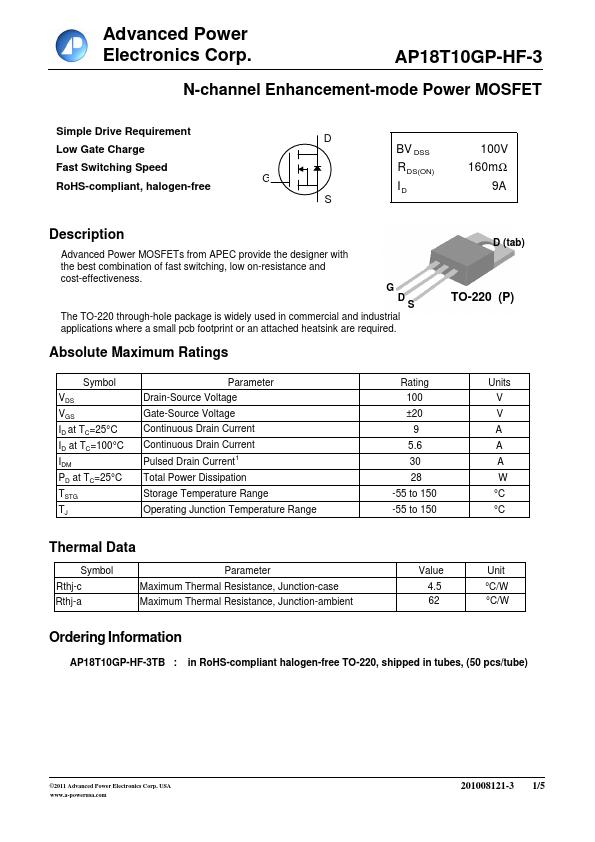 AP18T10GP-HF-3