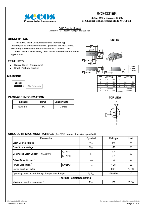 SGM2310B