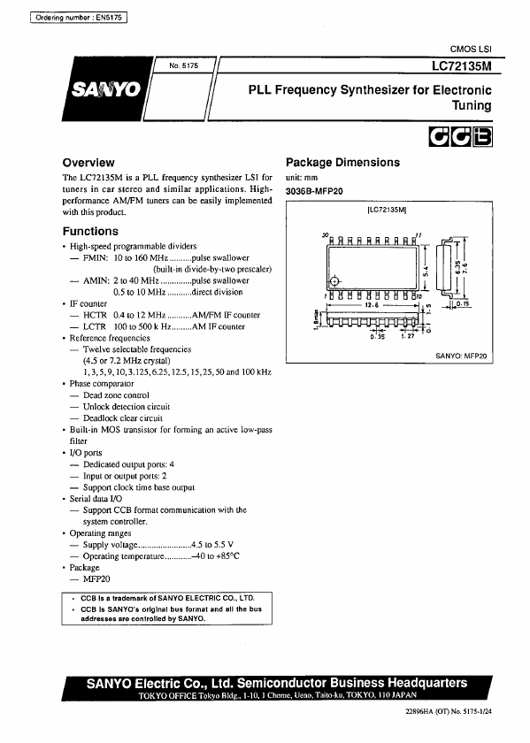 LC72135M