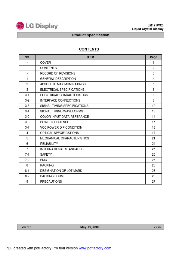 LM171WX3-TLC2