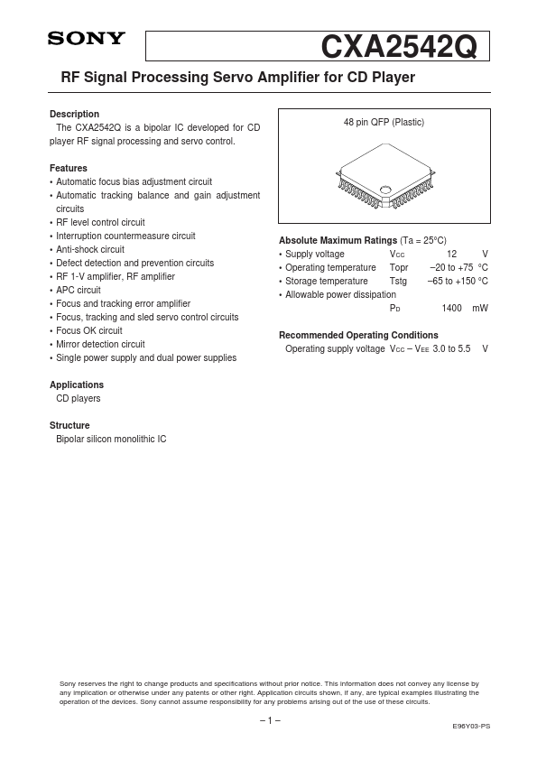 CXA2542Q