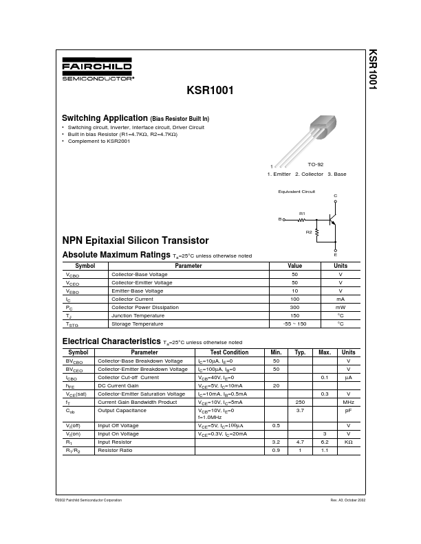 KSR1001