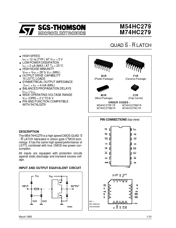 M54HC279