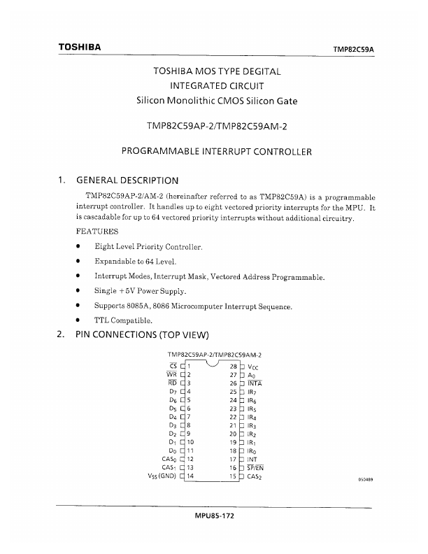 TMP82C59AP-2