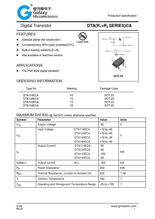 DTA143ECA