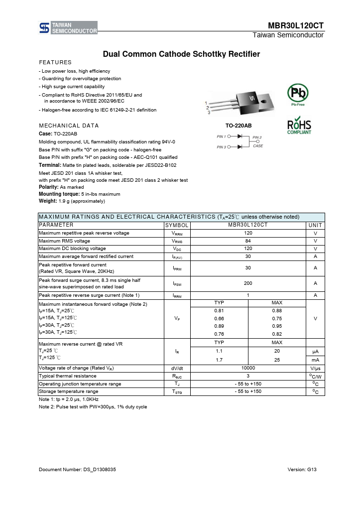 MBR30L120CT