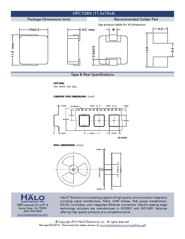 HPC104N-3R3MTR