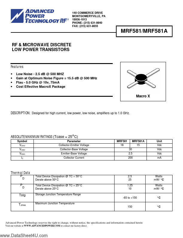 MRF581