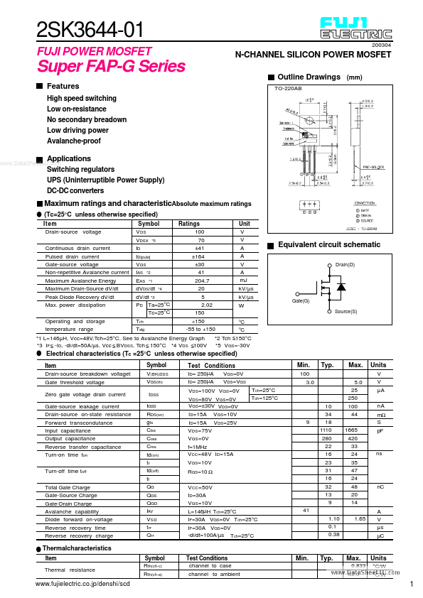 2SK3644-01