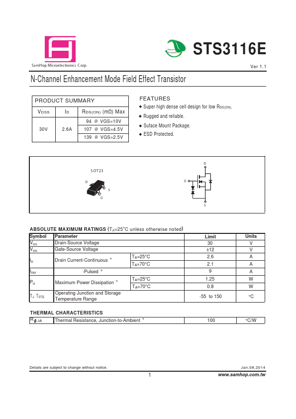 STS3116E