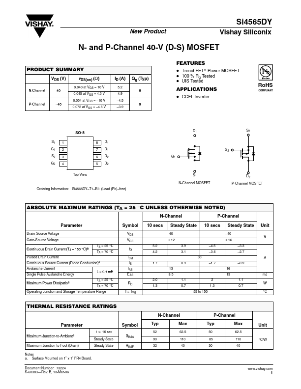 Si4565DY