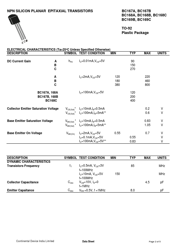 BC167B