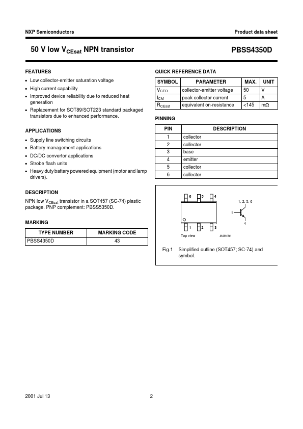 PBSS4350D