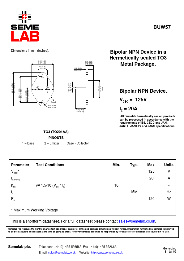 BUW57